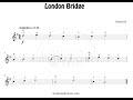 London bridge violin sheet for beginner download  studio siyah music violinmusic violinsheetmusic