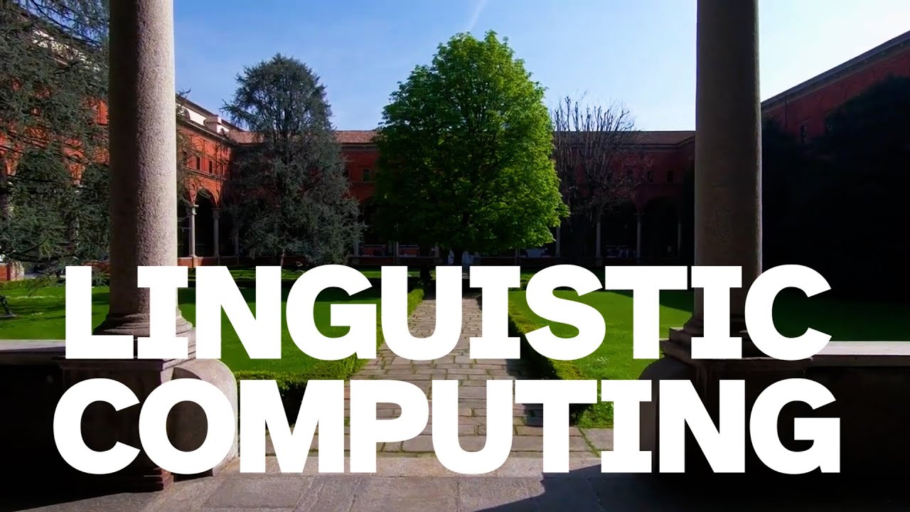 Master degree in Linguistic Computing YouTube