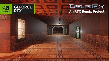 Making Deus Ex Compatible with RTX Remix | Echelon Renderer Full Ray Tracing & DLSS 3.5 Tech Demo