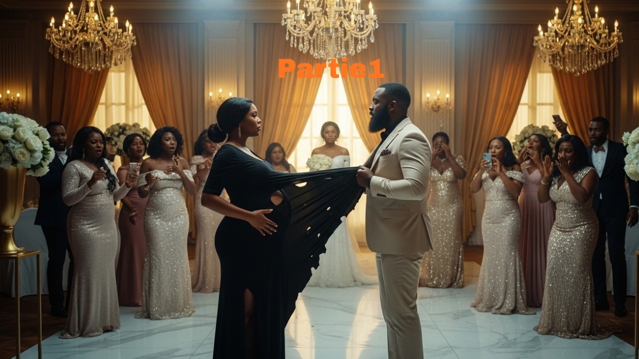 Il déchire la robe de son ex femme enceinte a son mariage pour l’humilier…mais la tragédie qui lui