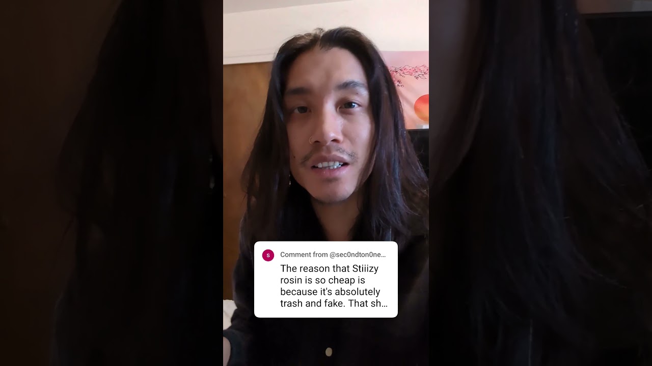 «Причина, по которой живая канифоль STIIIZY такая дешевая...»