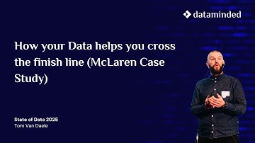 How McLaren Uses Data to Win Races | Dell x McLaren Case Study | Tom Van Daele | State of Data 2025