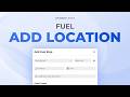 Register Fuel Stop Location  | Quick Guide to Carrier RUTE