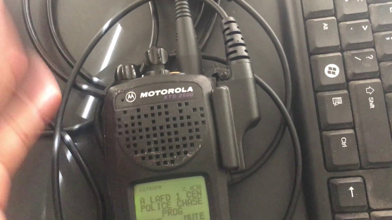 MOTOROLA XTS2500 700/800MHZ RADIO PROGRAMMING IT MY RADIO