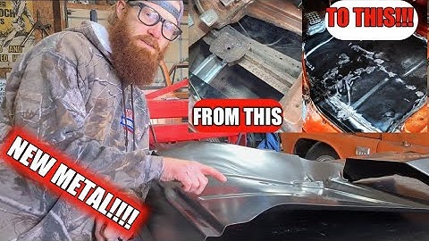 Floor patch panel install. (67-72 c10)