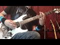 Trivium  rain guitar cover with solo