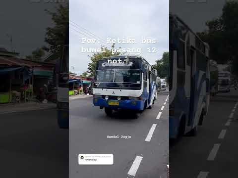 POV BUS BUMEL 12 NOT🤣 #basuri #basuribussid #busmania #mobilbasuri #automobile #telolet #basuri