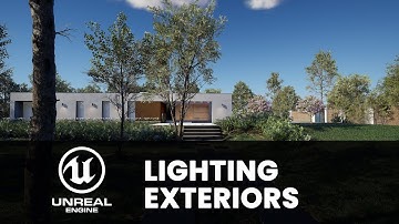 Exterior Cinematic In UNREAL ENGINE 5 #GameDev #UE5 #lumen