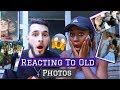 REACTING TO OUR OLD PHOTOS!! | HIGH SCHOOL- COLLEGE |