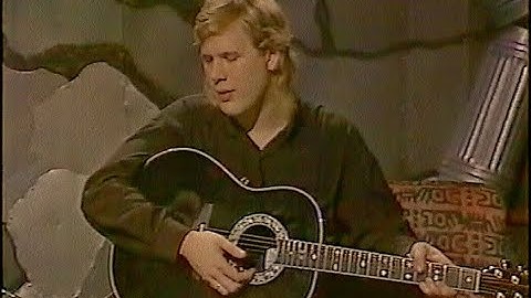 Jeff Healey interview London 1989