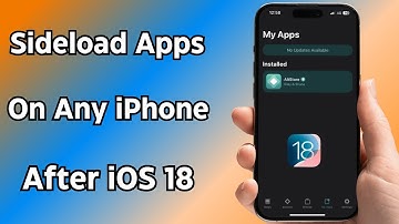 How to Sideload Apps on iPhone iOS 18