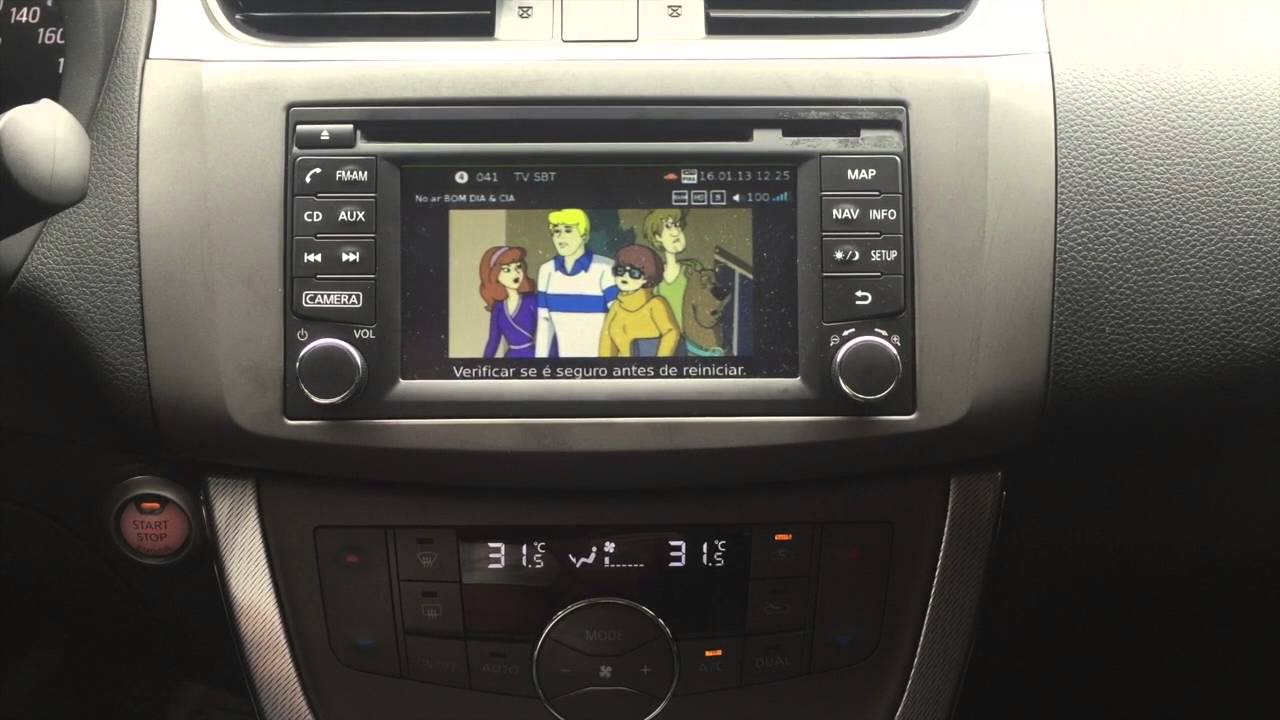 Nissan Sentra - Desbloqueio de Imagem em Movimento + TV Full HD