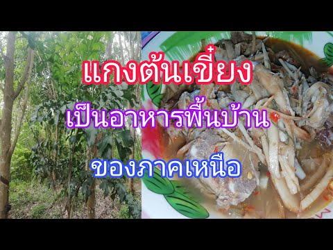 แกงต้นเขี๋ย​ง​ อาหารพื้นบ้าน​ของ​ภาคเหนือ​