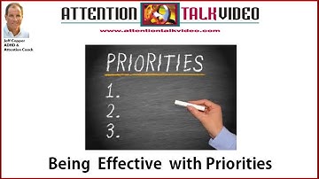 ADHD Tip: The Thing about Priorities