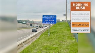 Sign honors late North Texas officer killed in the line of duty