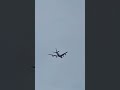 Emirates A380 A6-EOB just below the clouds as it heads to Glasgow. #shorts #emirates #emiratesa380