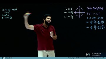 Polar for of Cube Roots and Fourth Root of Unity | ECAT - Math | My Inter Academy