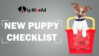 New Puppy Checklist | Everything You Need for New Puppy! New Puppy Checklist | Everything You Need for New Puppy!