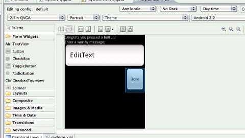 Android Tutorial 2: User Interface Essentials