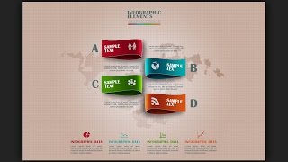 How To Make Infographic Design Template In Photoshop