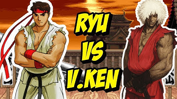 Ryu VS Violent Ken - Capcom VS SNK 2 #CvS2 #MUGEN #2DFT