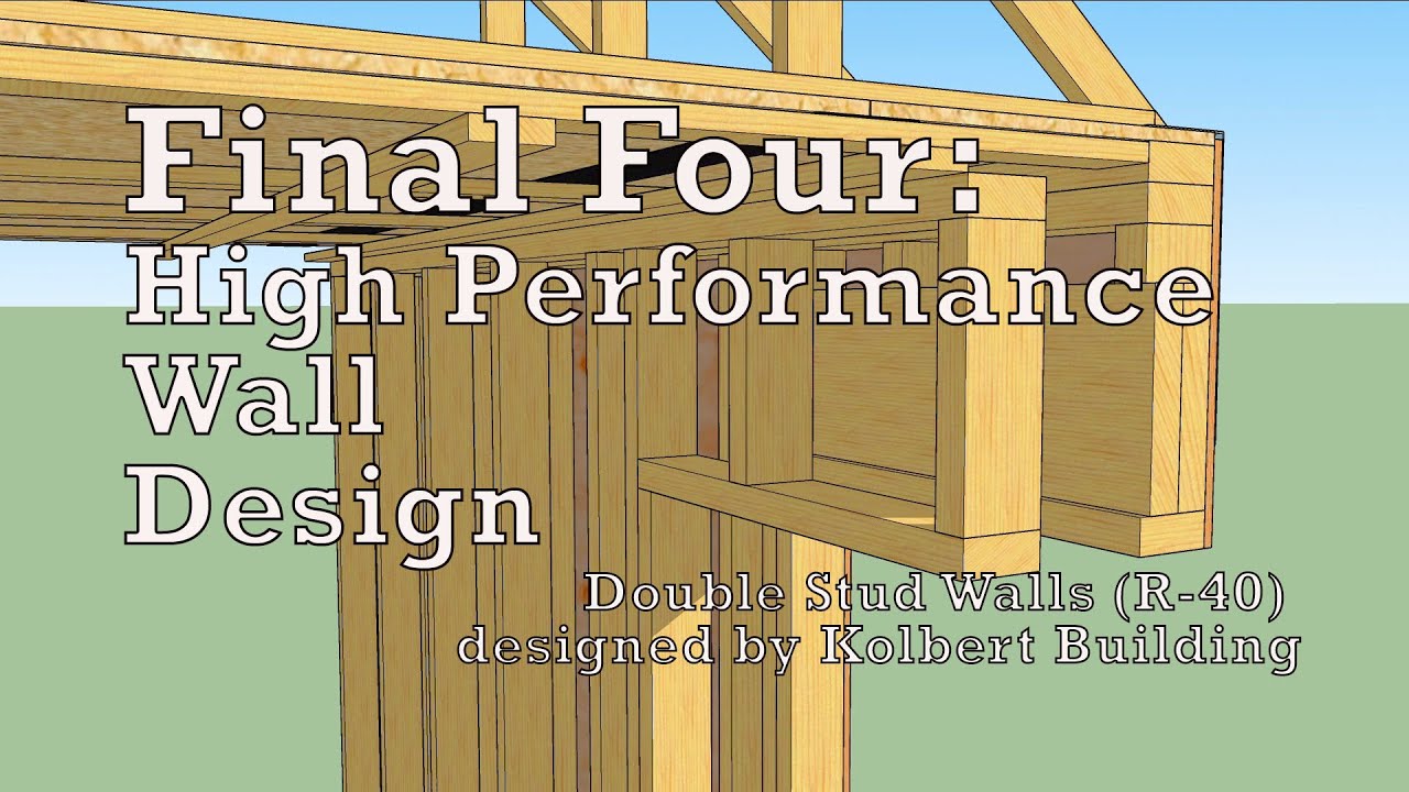 The Double-Stud Wall Simplified: Low Cost, High Performance – 475 High  Performance Building Supply