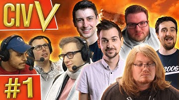 Civ V: MEGA GAME #1 - The Gang