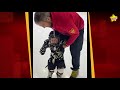 Alex Ovechkin takes his young son, Sergei, on arena ice for the first time to hone his hockey skills