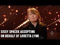 Sissy Spacek Accepting on Behalf of Loretta Lynn | 2018 CMT Artists of the Year Acceptance Speech