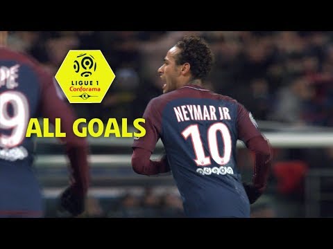 All Neymar JR Goals | season 2017-18 | Ligue 1 Conforama