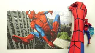 Amazing Spiderman Puzzle with Spiderman and Super Hero Masher (Kids Corner) Marvel Jigsaw screenshot 1