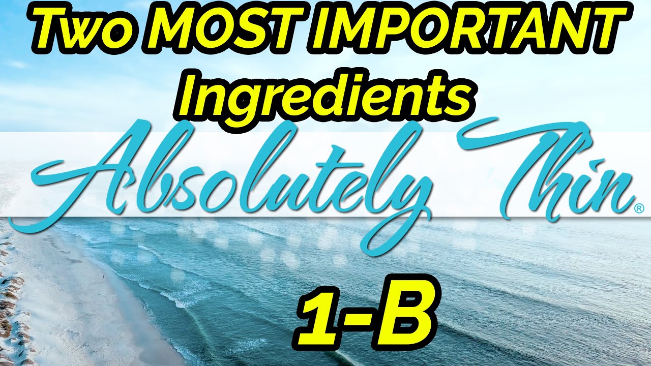 The TWO MOST IMPORTANT Ingredients to Lose Weight! - YouTube