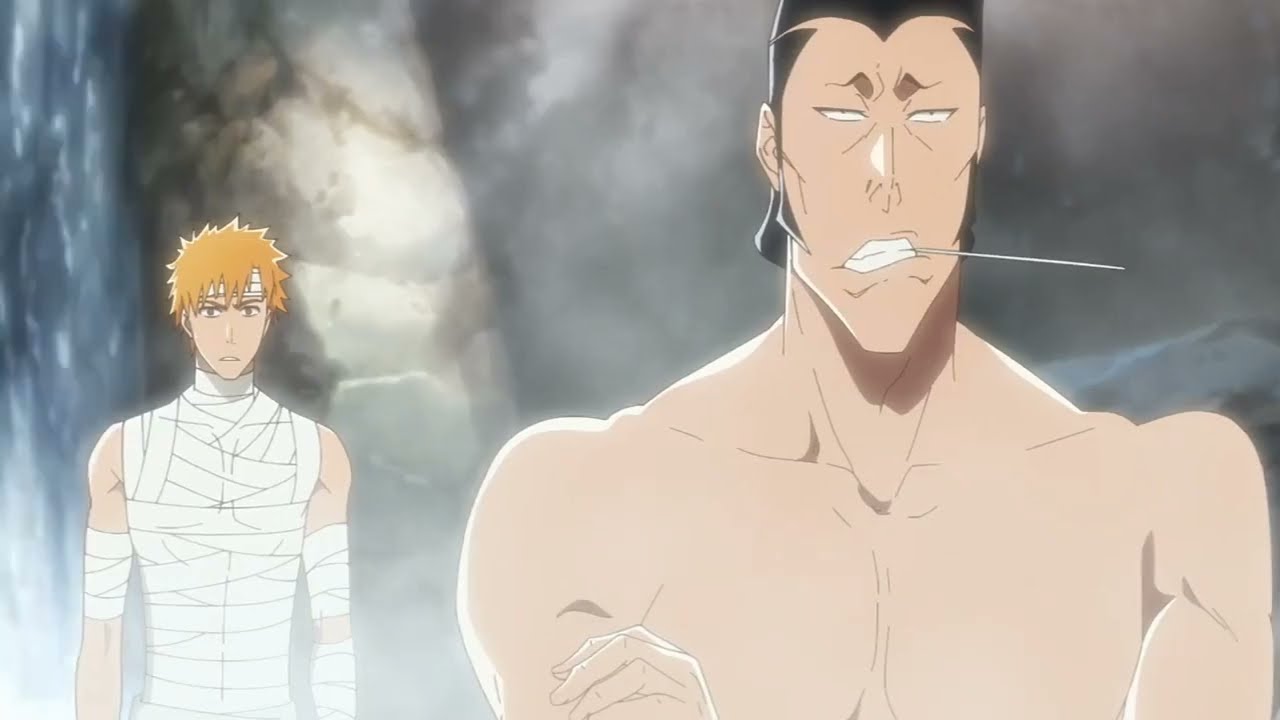 Tenjiro Throws Byakuya Inside Blood Pond Hell