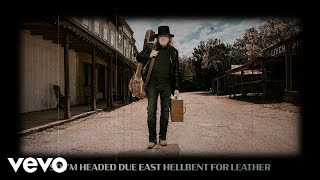 Video thumbnail of "Ray Wylie Hubbard - Hellbent For Leather (Lyric Video) ft. Steve Earle"