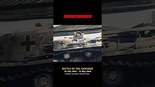 Battle Of The Caucasus, Operation Edelweiß, German Offensive To Capture Russian Oil Fields Baku