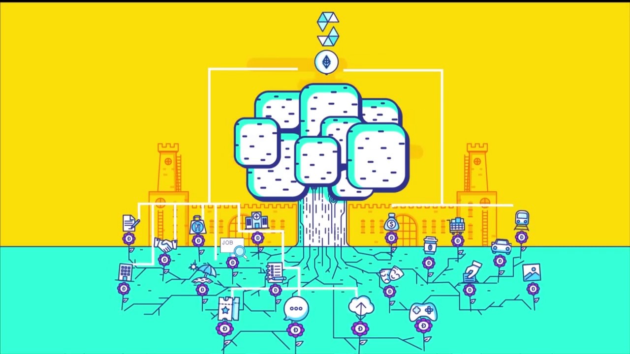 What is a DApp Decentralized Application on the Blockchain? - YouTube
