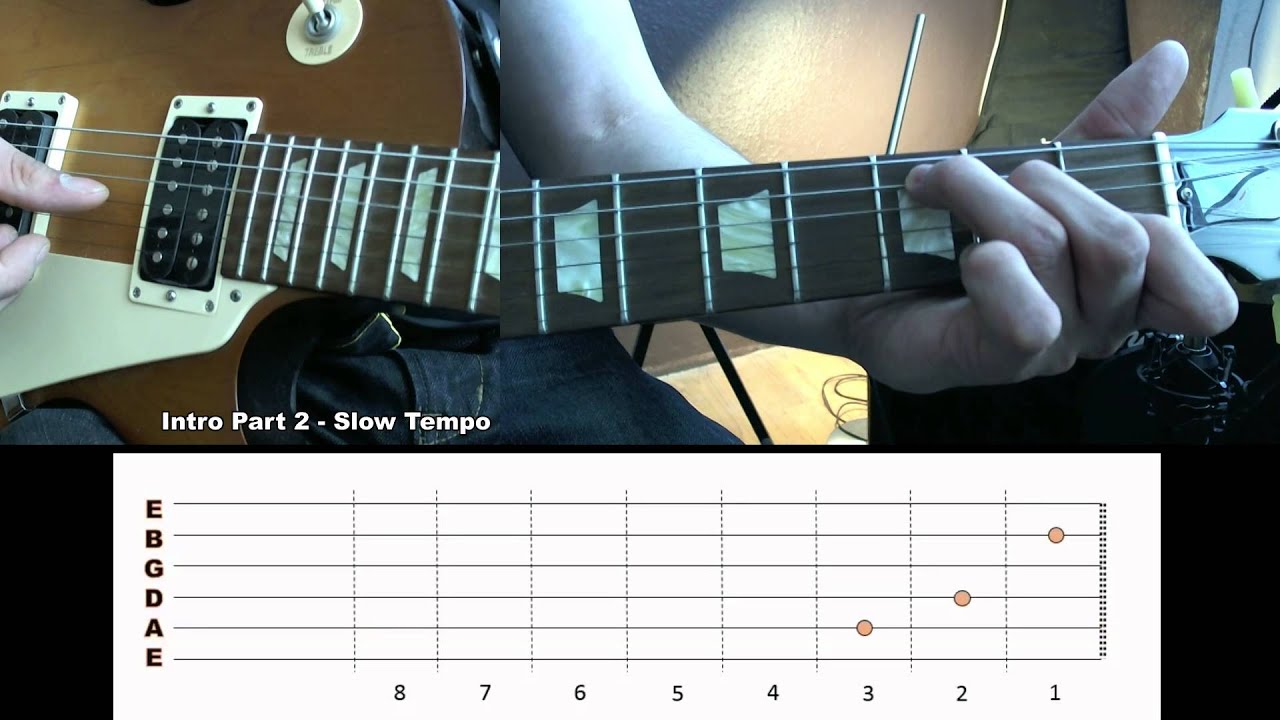 Stairway to Heaven (Intro) [Guitar Lesson/Gitarren Tutorial] by