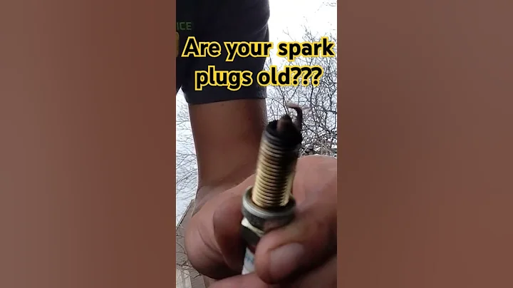 How to tell if your spark plugs are very old by gap size #sparkplug #automotivetips