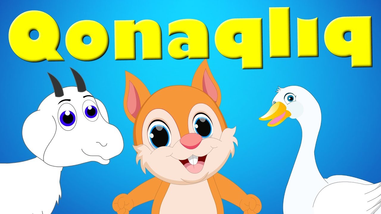 Qonaqlıq | Yığışdı bizim evə Dovşan, keci, qaz, dələ | Uşaqlar Mahnıları | Azerbaijani Kids Songs
