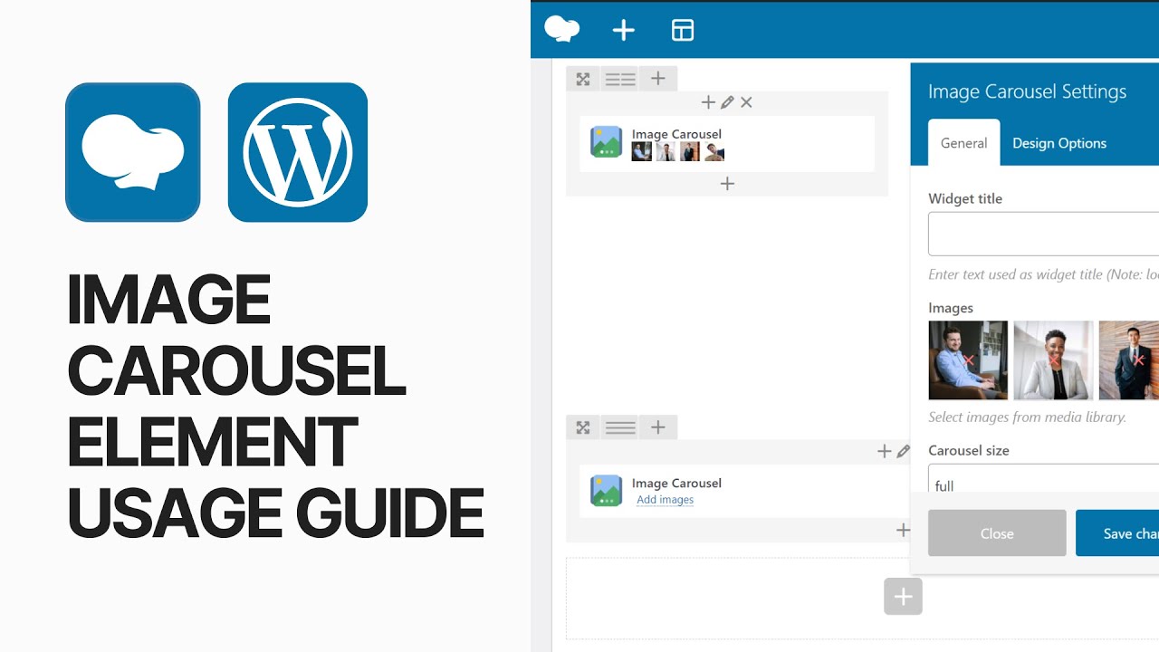 How To Use Image Carousel Element on WPBakery Page Builder WordPress Plugin? ▶️🖼