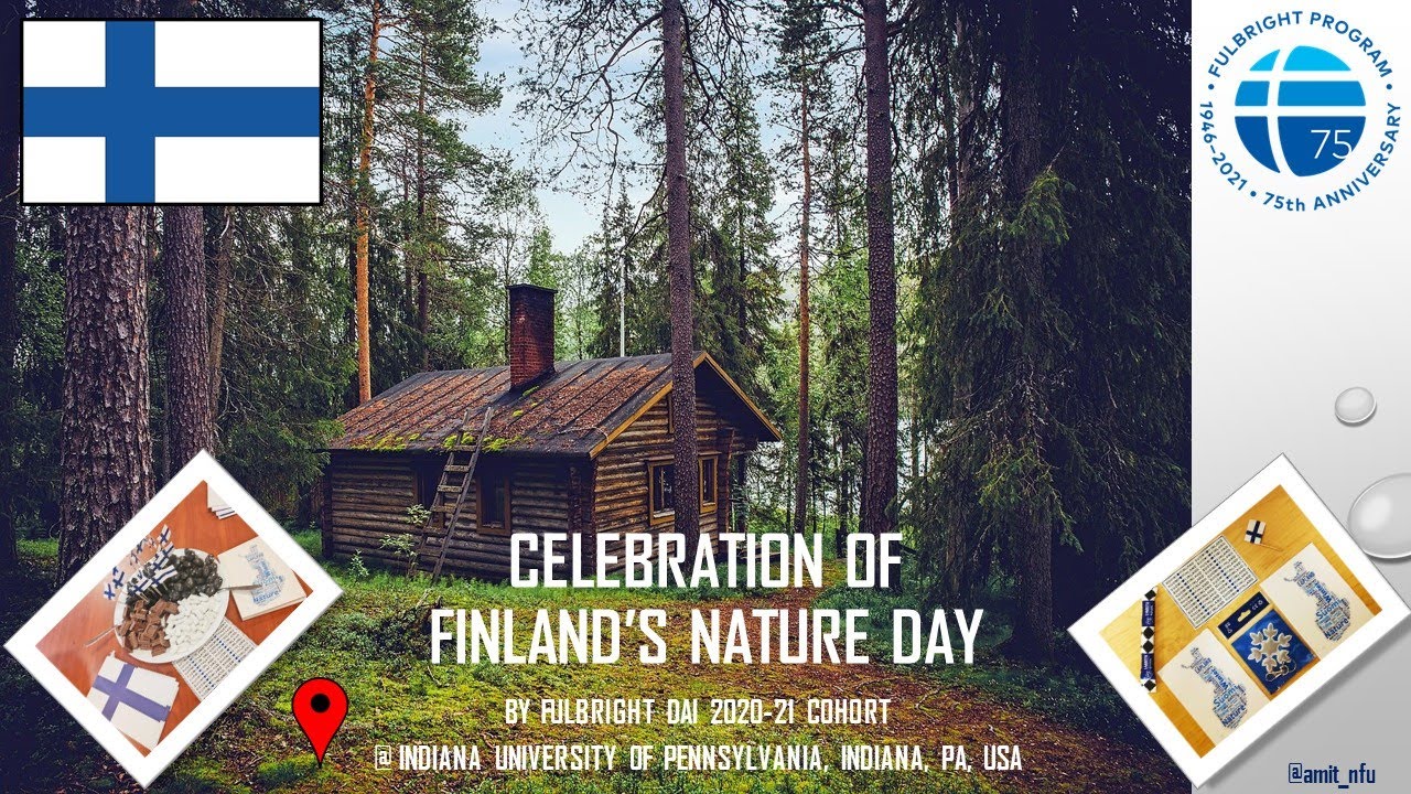 FINLAND's NATURE DAY 2021 | celebration | IUP, Indiana, Pennsylvania, USA
