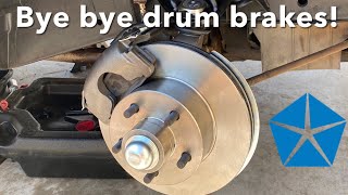 Mopar Abody Drum to Disc Brake Swap (Pirate Jack Kit)