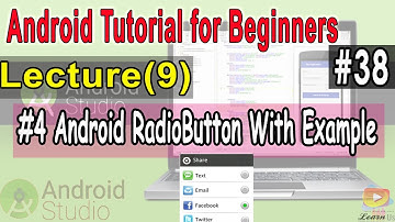 📱Android Tutorial for Beginners📱RadioButton with Example #38❤oButton2