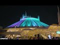 [NEW 2023] Space Mountain Light Show/スペース・マウンテン・ライトショー - 4K 60FPS | Tokyo Disneyland/東京ディズニーランド