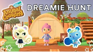 I GOT MY DREAMIE VILLAGER hunting with the Campsite method! | Animal Crossing New Horizons