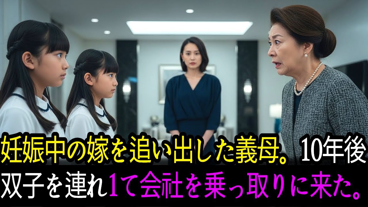 妊娠中の嫁を追い出した義母10年後、双子と共に会社乗っ取りㅣサヨン朗読