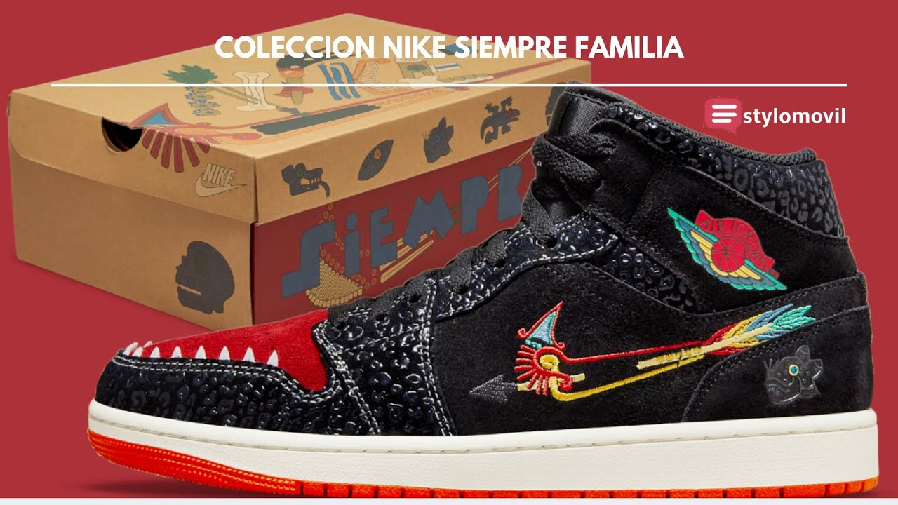 COLECCION NIKE DIA DE MUERTOS SIEMPRE FAMILIA - YouTube