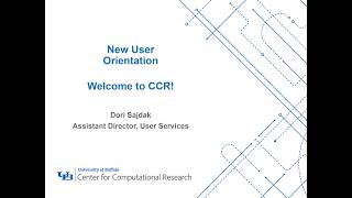 New User Orientation - Fall 2026