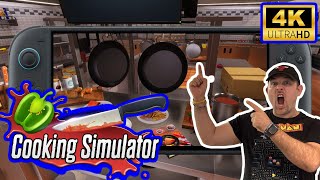 Cooking Simulator Nintendo Switch 2 gameplay Español MERECE LA PENA ? GESTIONA TU PROPIA COCINA !