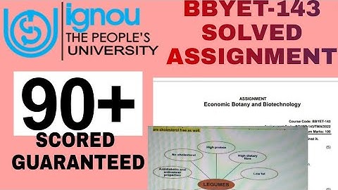 BBYET-143 SOLVED ASSIGNMENT 2021-22 // BBYET143 SOLVED ASSIGNMENT //bbyet143  #bbyet. #bbyet143